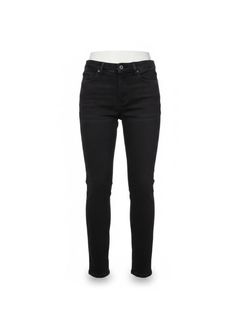 American Eagle Womens Black Super Stretch Denim Skinny Jeans Size 10